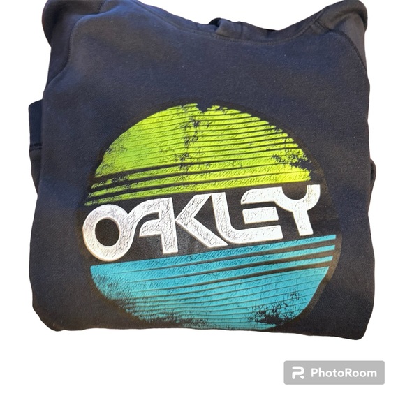 Vintage Style Oakley Hoodie Size M - Picture 2 of 4